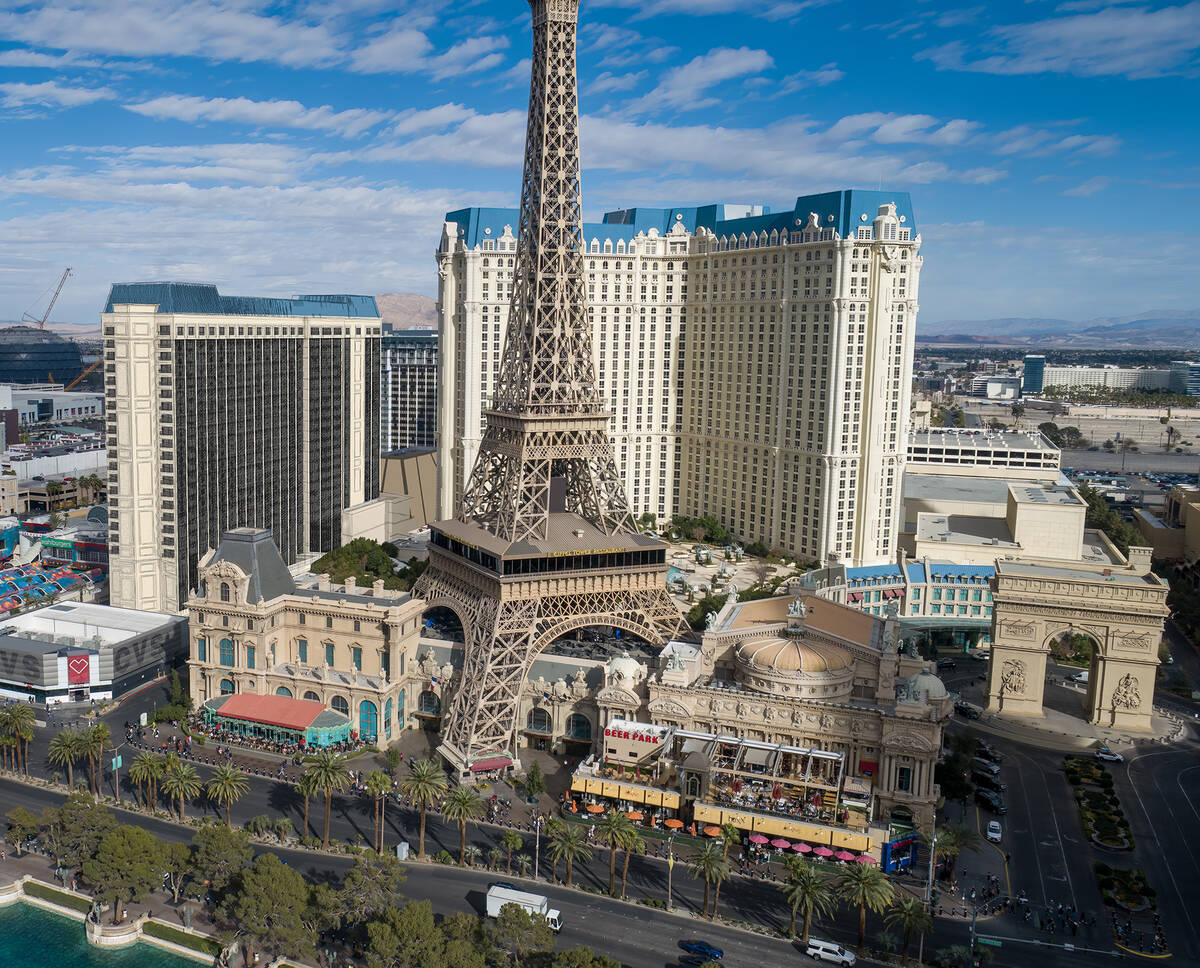 A rendering of the updated Versailles Tower at Paris Las Vegas. The resort will gain a hotel to ...