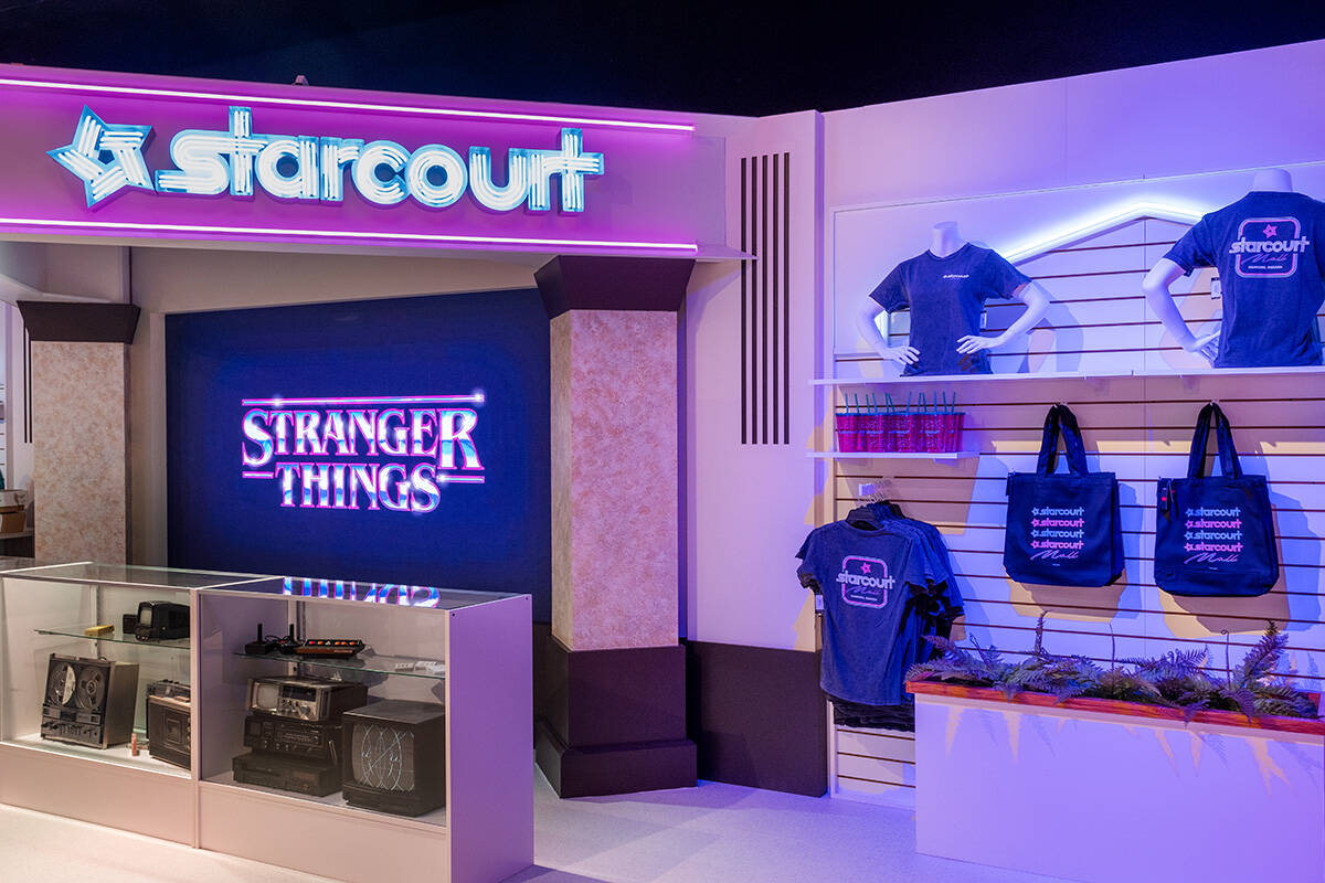 Netflix is bringing "Stranger Things: The Official Store" to Las Vegas, opening to th ...