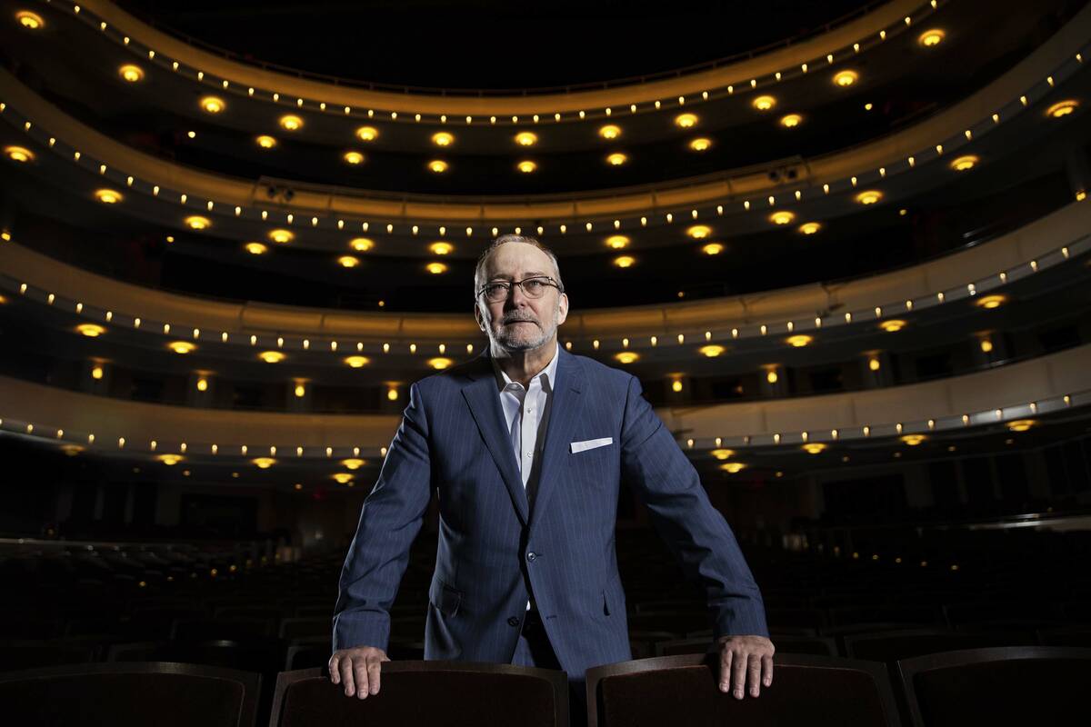 President and Chief Executive Officer Myron Martin at The Smith Center, seen in August 2020. (B ...