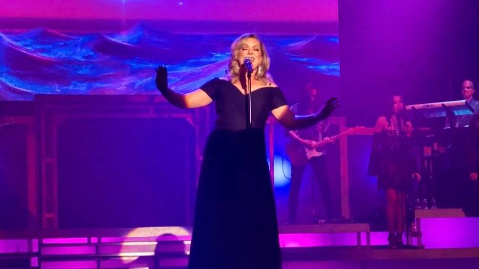 Janae Longo plays Adele in "Legendary Divas" at the Tropicana on the Las Vegas Strip. (Legends ...