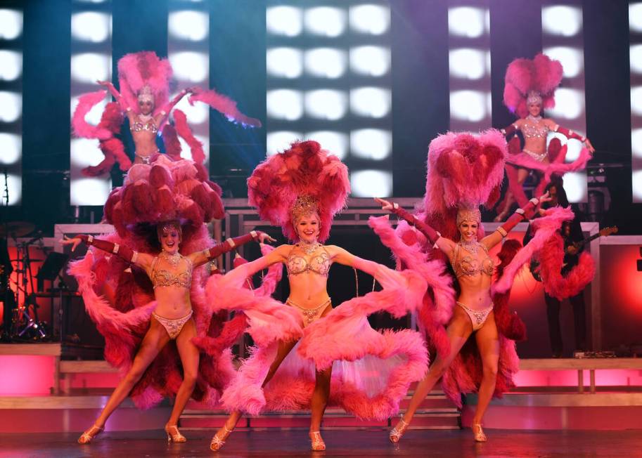 A showgirl scene from "Legends In Concert." (Denise Truscello)