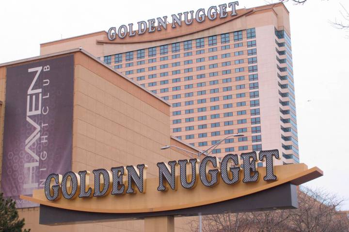 This Feb. 22, 2019, photo shows the exterior of the Golden Nugget casino in Atlantic City N.J. ...