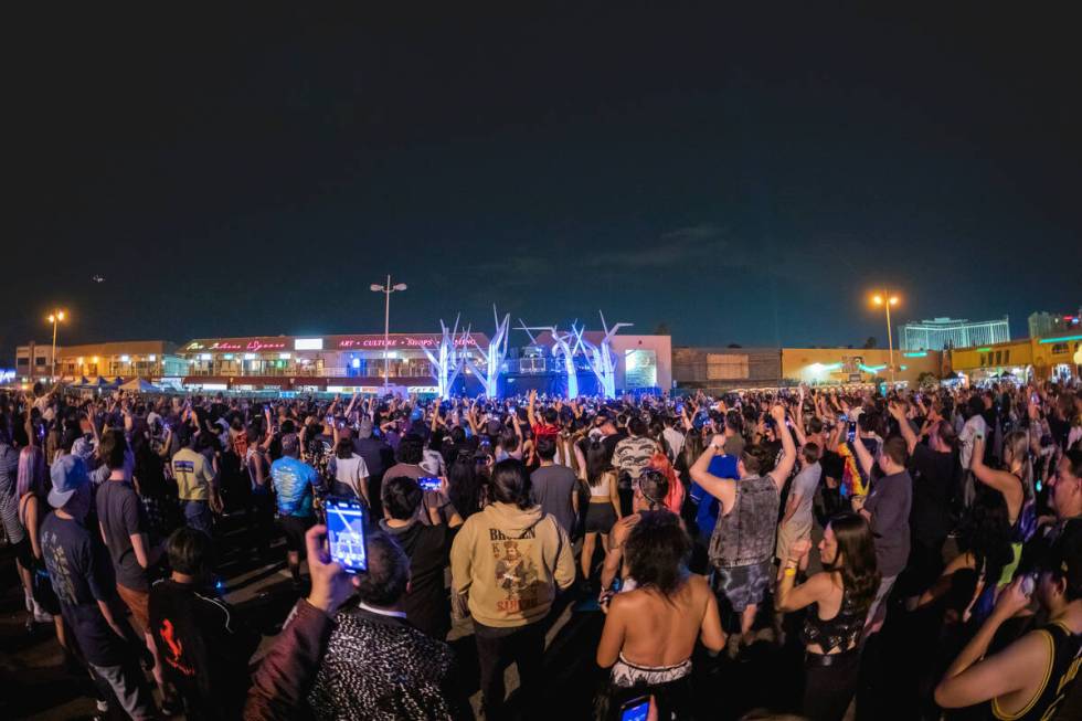 A shot of the " “Fabulous Historic Commercial Center Block Party" on Thursday, May 18, 2023. ...