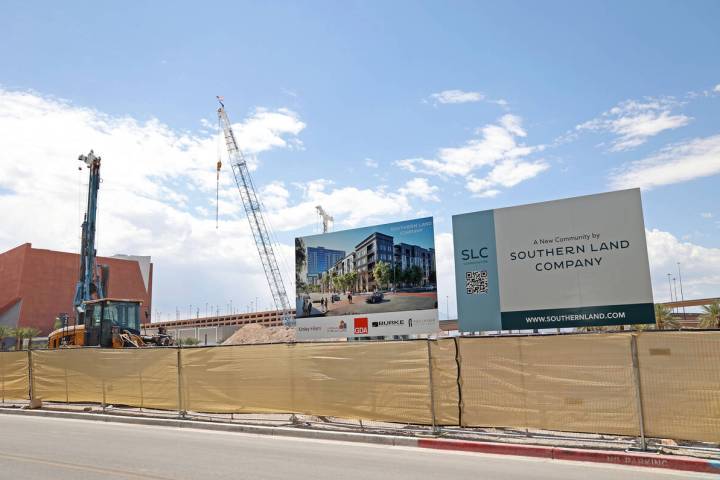 Southern Land Co. has started construction on two luxury apartment buildings at Symphony Park i ...