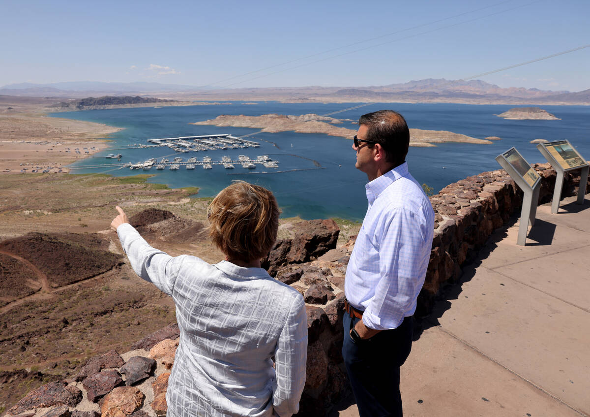 Nevada Democratic Rep. Susie Lee and California Republican Rep. David Valadao talk about an agr ...