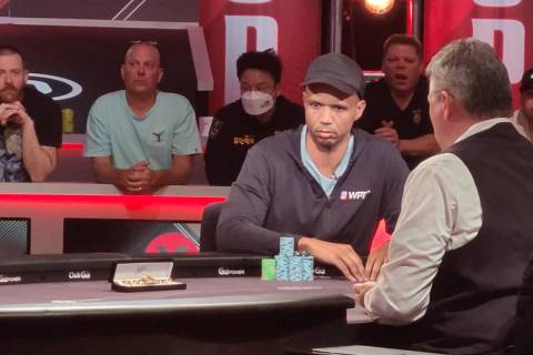 Phil Ivey finished second in the World Series of Poker's $100,000 buy-in High Roller No-Limit H ...