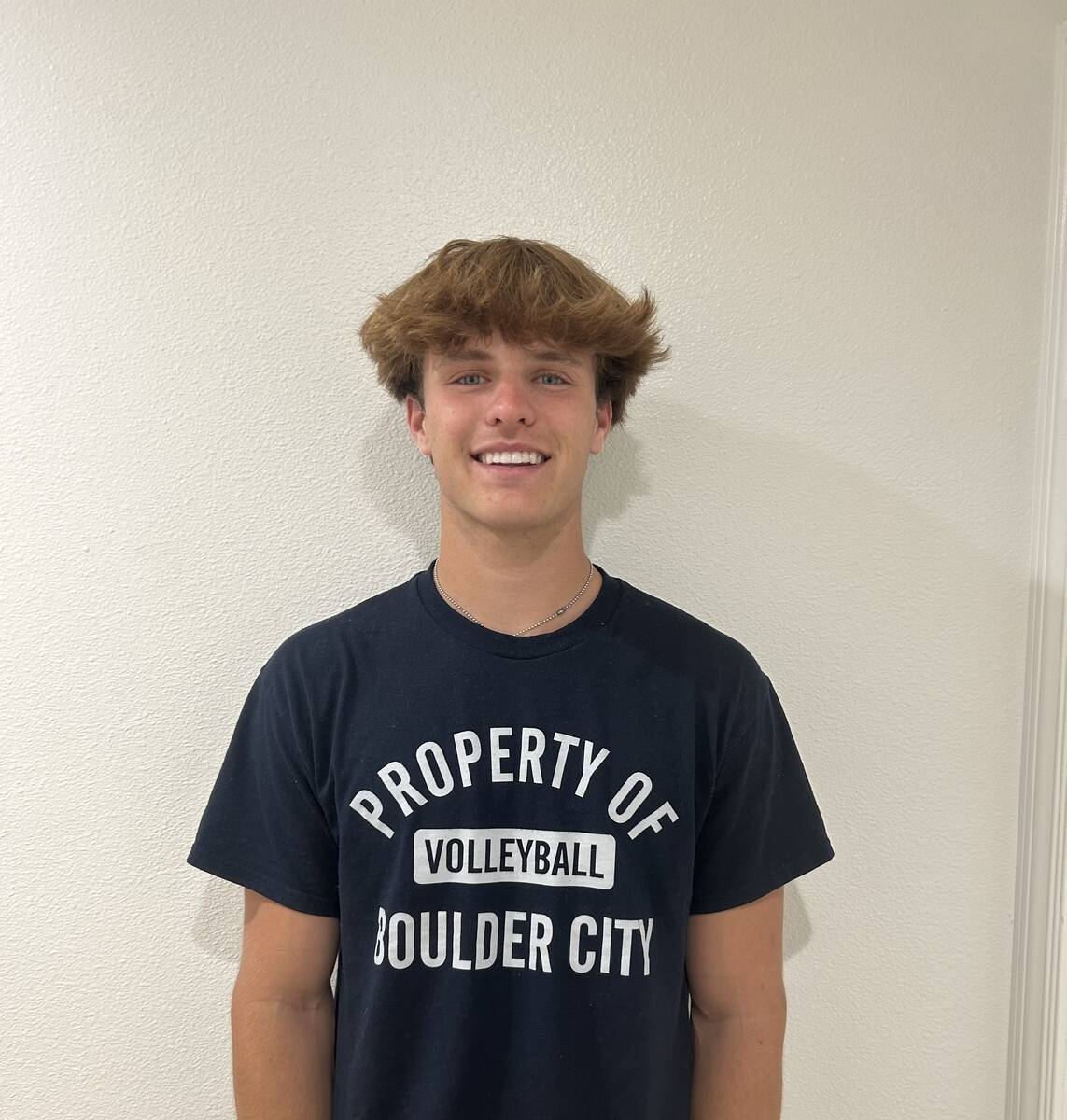Boulder City's Brady Sorenson is a member of the Nevada Preps All-Southern Nevada boys volleyba ...