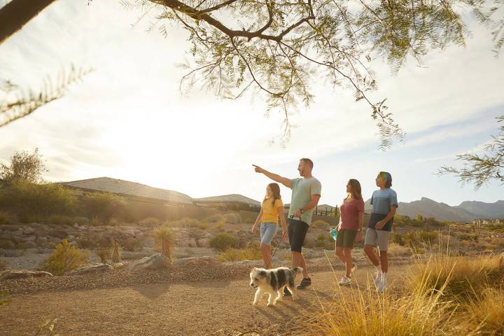 With more than 200 miles of trails of all types, the Summerlin Trail System connects neighborho ...