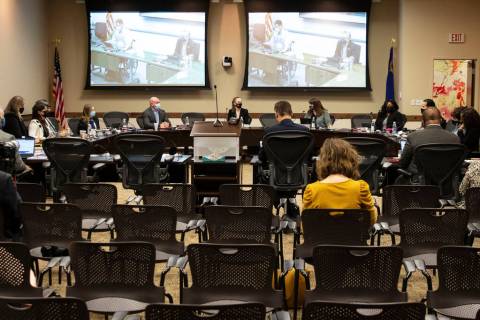 The Nevada System of Higher Education Board of Regents holds a special meeting on Friday, Nov. ...