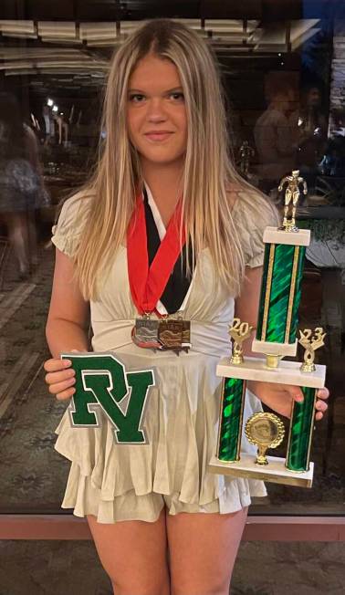 Palo Verde's Chloe Ludtke is a member of the Nevada Preps All-Southern Nevada girls swimming an ...