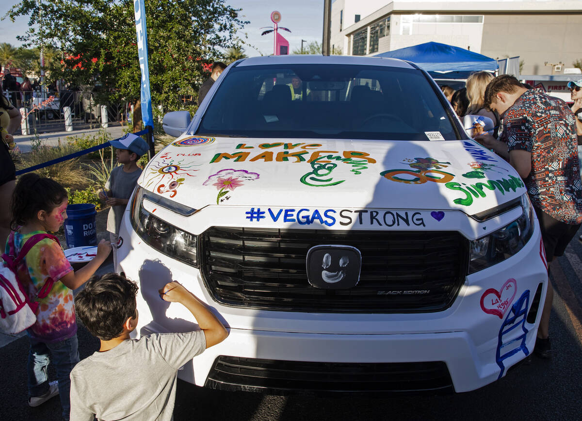 A new Honda SUV provided by Findlay Henderson Honda is a blank canvas open for the community to ...