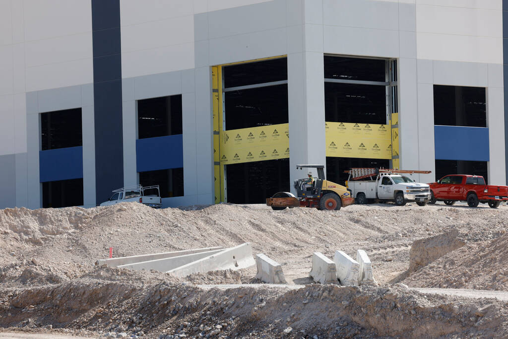 A building of Dermody Properties under construction is seen, Friday, June 9, 2023, in North Las ...