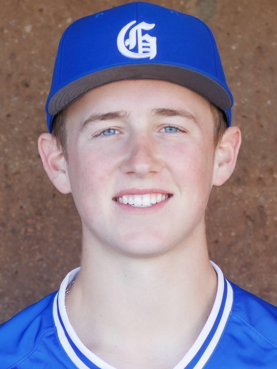 Bishop Gorman's Burke Mabeus is a member of the Nevada Preps All-Southern Nevada baseball team.