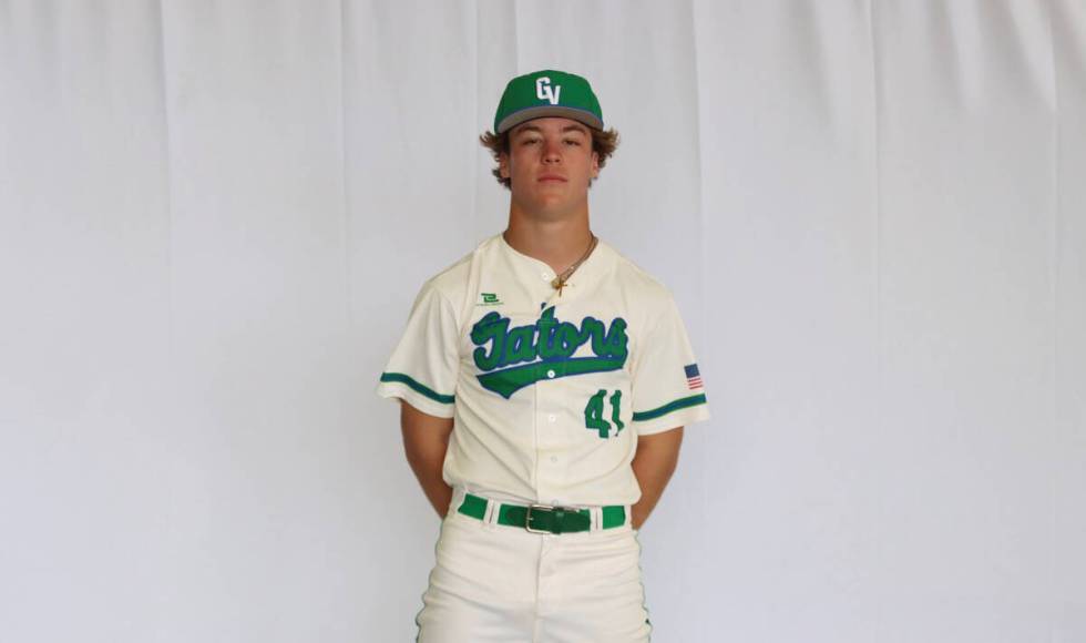Green Valley's Chaz McNelis is a member of the Nevada Preps All-Southern Nevada baseball team.