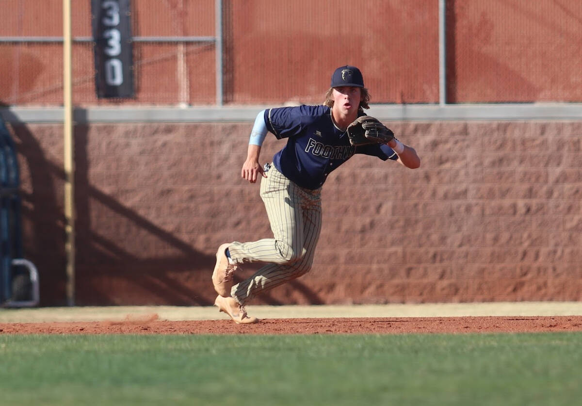 Foothill's Quinten Terrell is a member of the Nevada Preps All-Southern Nevada baseball team.