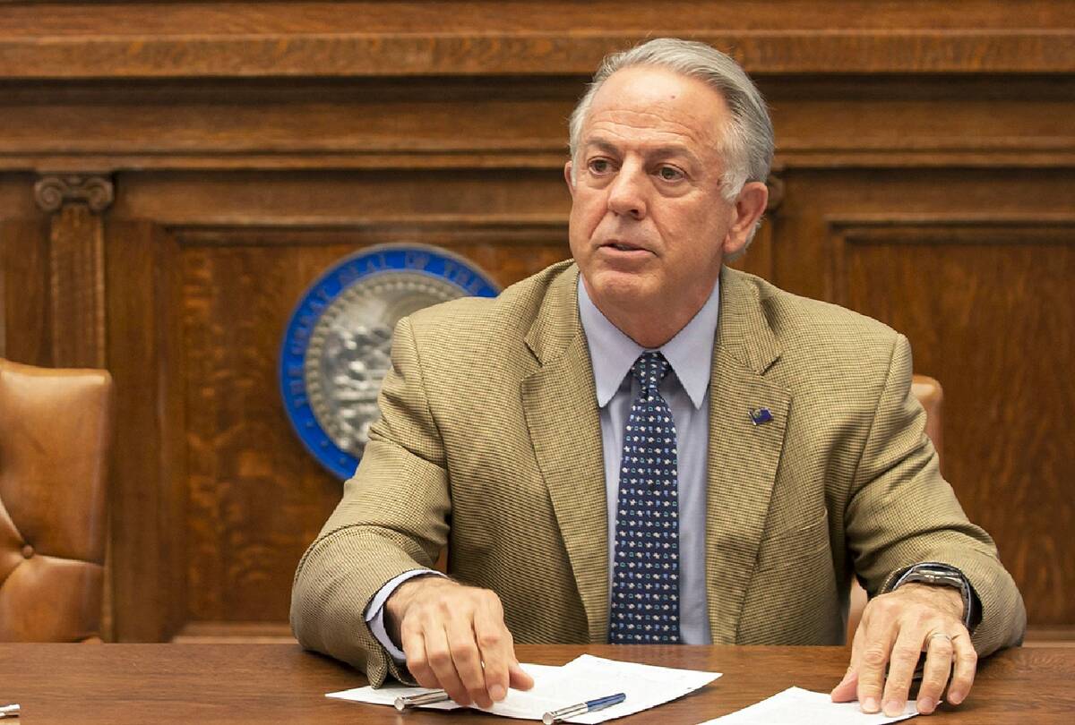 Gov. Joe Lombardo. (AP Photo/Tom R. Smedes)