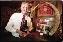 Former Lieutenant Governor and neurosurgeon Lonnie Hammargren in his home. (Las Vegas Review-Jo ...