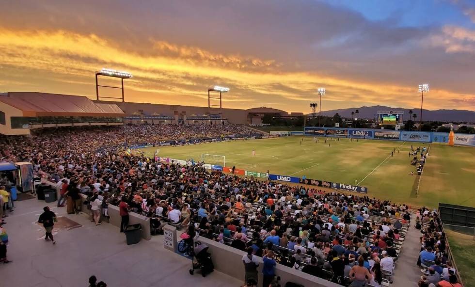 An overhead shot of a Lights game in an undated photo. (Lights FC)