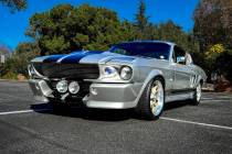 Danny Gans’ customized 1967 Ford Mustang “Eleanor” replica is up for bid at the Barrett-J ...