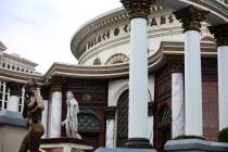 The Caesars Palace rotunda in Las Vegas on Tuesday, March 14, 2023. Equity analyst David Katz o ...