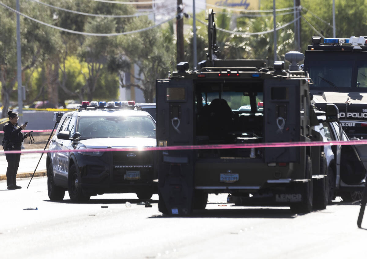 The Las Vegas Metropolitan police is investigating an OIS after a suspected kidnapper shot by p ...