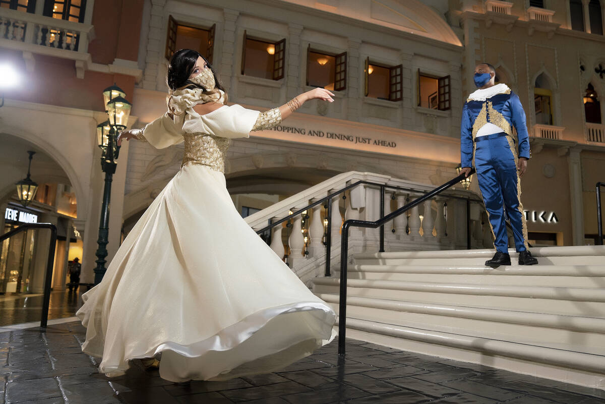 "Streetmosphere" performers at the Grand Canal Shoppes. (Grand Canal Shoppes)