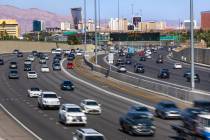 Traffic begins to pick up as the 4th of July holiday weekend travel begins along the U.S. 95 on ...