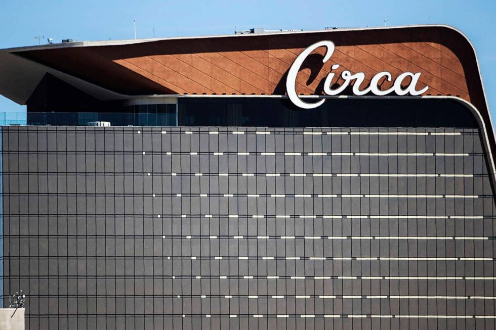 Circa Resort & Casino is shown on Tuesday, March 22, 2022, in Las Vegas. (Bizuayehu Tesfaye/Las ...