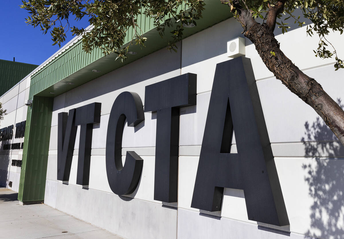 Veterans Tribute Career and Technical Academy (VTCTA) at 2531 Vegas Drive is pictured on Wednes ...