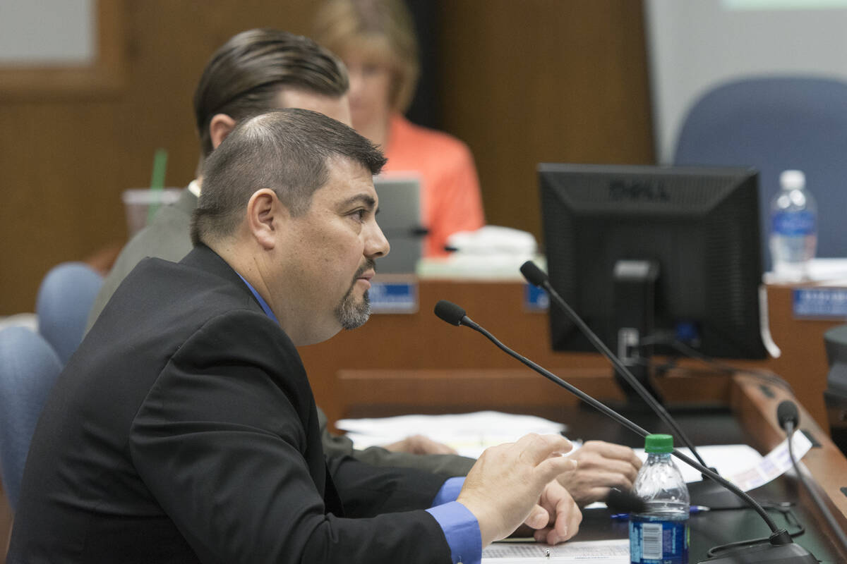 Ignacio Ruiz, assistant superintendent of the English-language learner division, speaks during ...