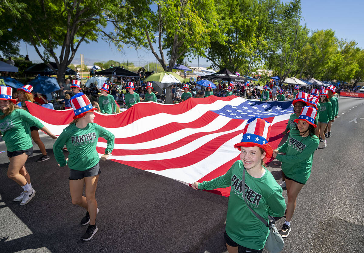 Summerlin's Fourth of July parade drew more than 50,000 parade-goers and featured 70 entries. ( ...