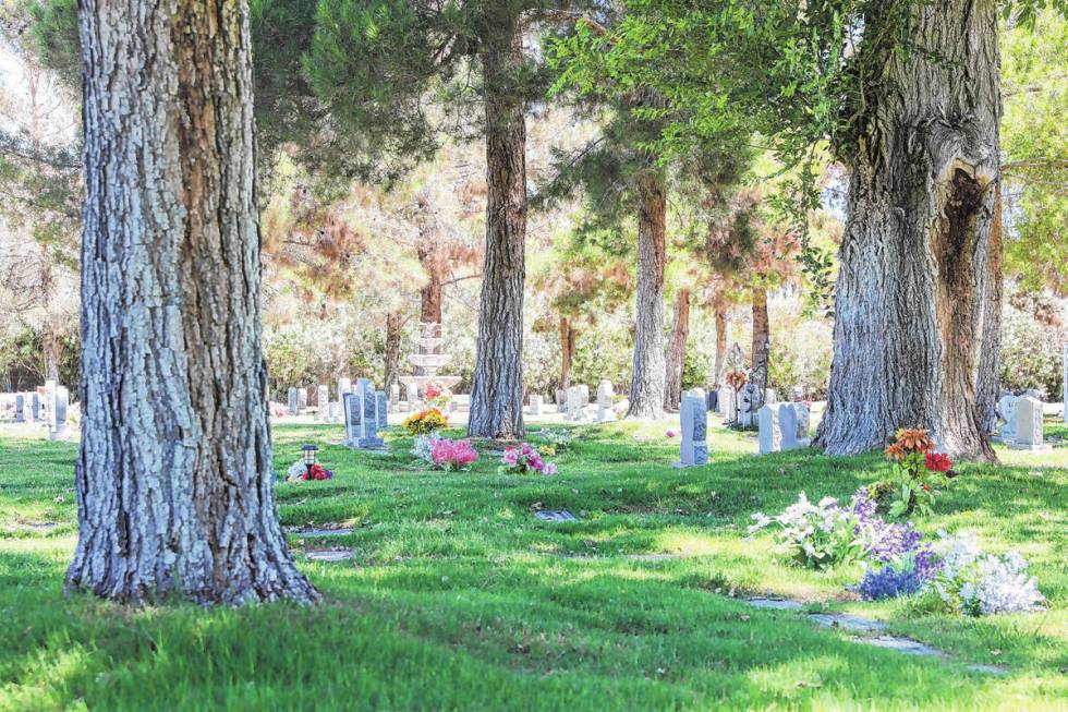 The Craig Road Pet Cemetery as seen on Friday, June 30, 2023, in Las Vegas. (Daniel Pearson/Las ...