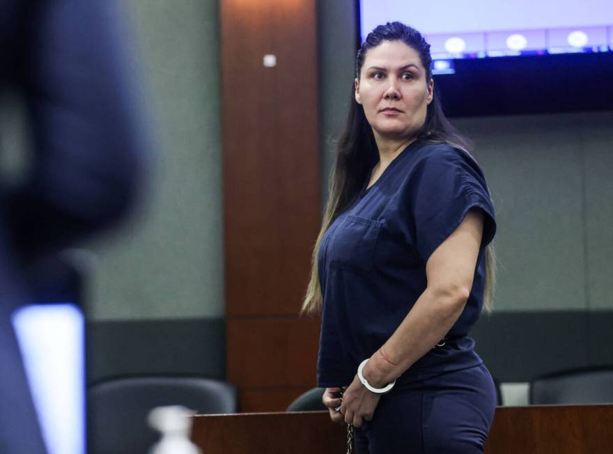 Marion Reyes, who faced seven arrests on suspicion of DUI, appears in court for a hearing at th ...