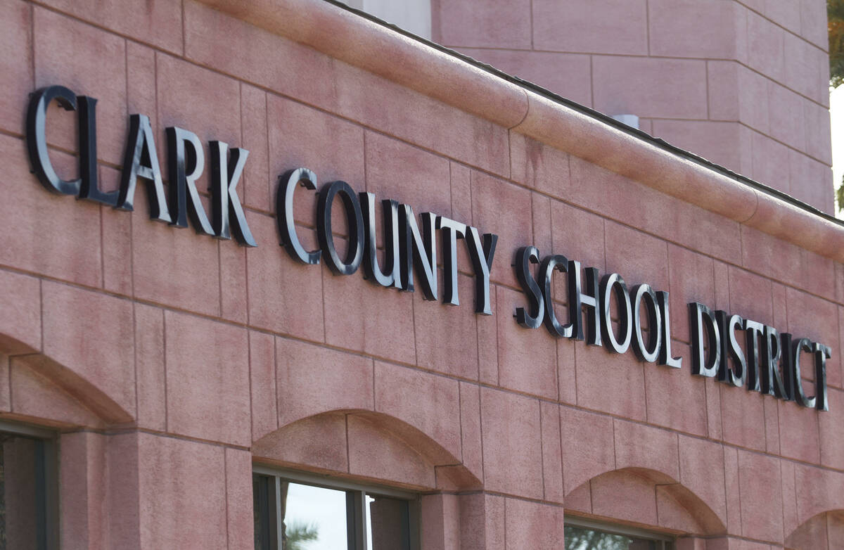 The Clark County School District won’t require students to use clear backpacks for the upcomi ...