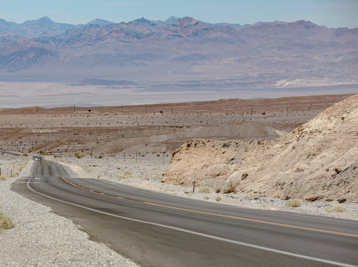 Death Valley National Park in Calif., Sunday, July 16, 2023. (Rachel Aston/Las Vegas Review-Jou ...