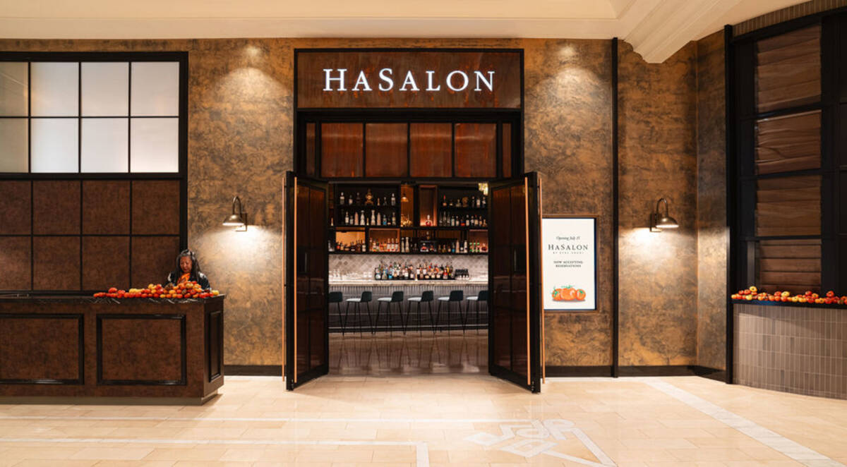 The exterior of HaSalon, a Mediterranean restaurant from famed Israeli chef Eyal Shani, which i ...