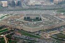 FILE - This March 27, 2008, file photo, shows the Pentagon in Washington. The Pentagon says the ...