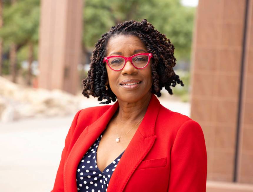 Assembly District 6 candidate Shondra Summers-Armstrong poses for a photo, on Friday, Sept. 18, ...