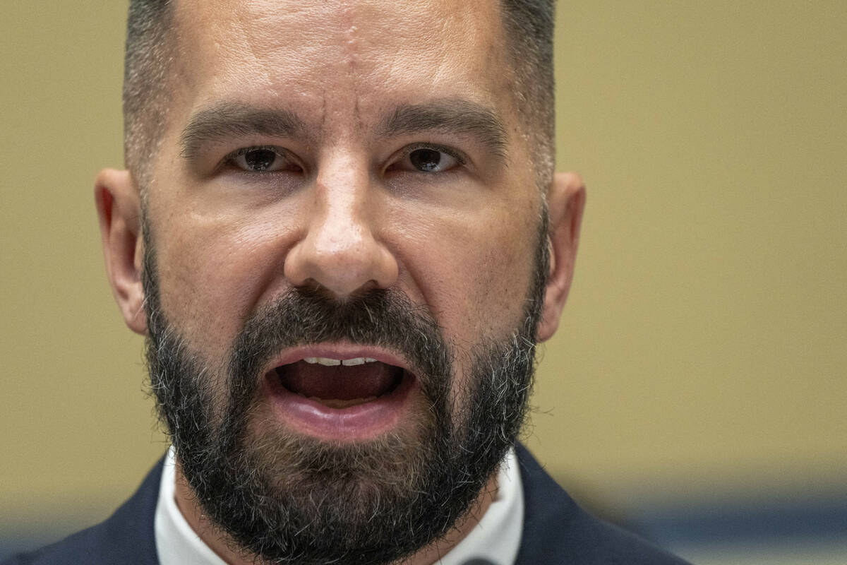 IRS Criminal Investigator Joseph Ziegler testifies during a House Oversight and Accountability ...