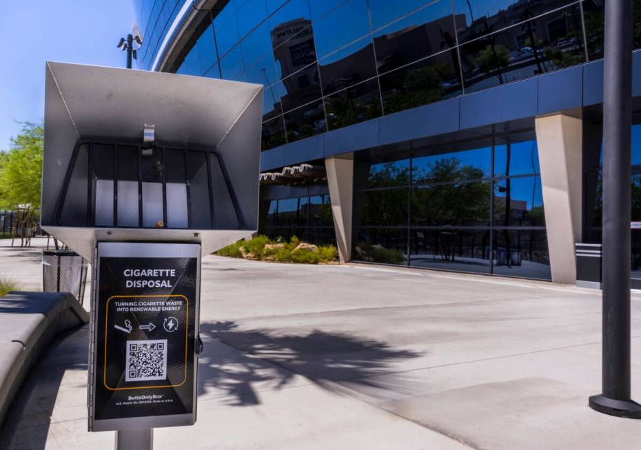 Allegiant Stadium is the first stadium in the U.S. to divert cigarette waste from the landfill ...