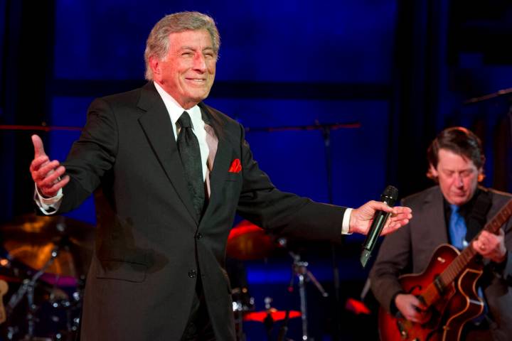 Tony Bennett performs during the International Jazz Day Concert held at the United Nations Gene ...