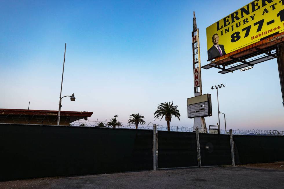 The former White Sands Motel at 3889 Las Vegas Blvd. South, one of the three sites purchased by ...