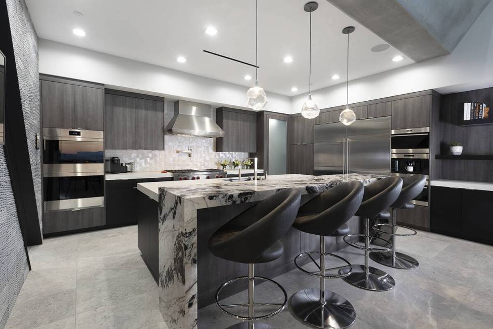 The kitchen. (Douglas Elliman Las Vegas)