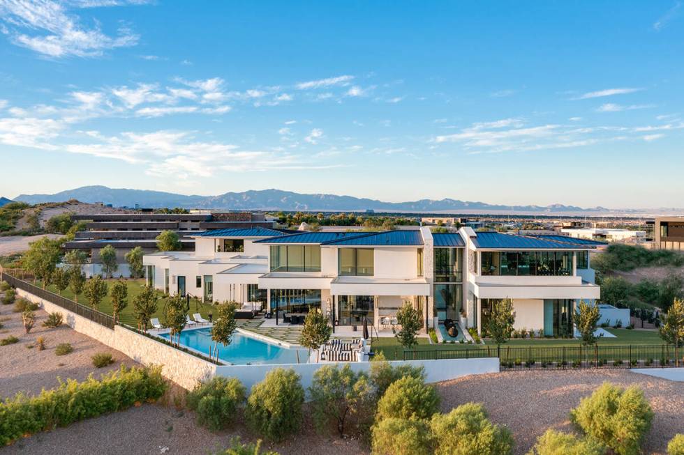 The $15 million Summit Club home in Summerlin is known as Sky Summit. (Luxury Estates Internati ...