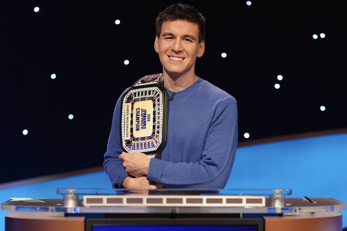 James Holzhauer was declared the first "Jeopardy! Masters" champion in May. (Christop ...