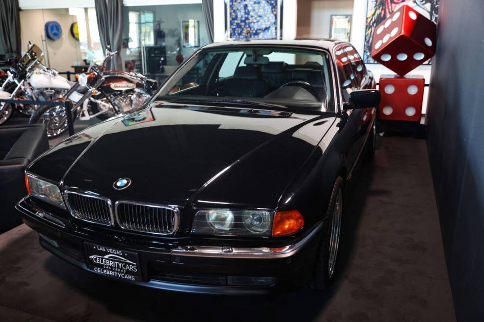 Tupac Shakur’s car that he was shot in for sale at Celebrity Cars in Las Vegas, Thursday ...