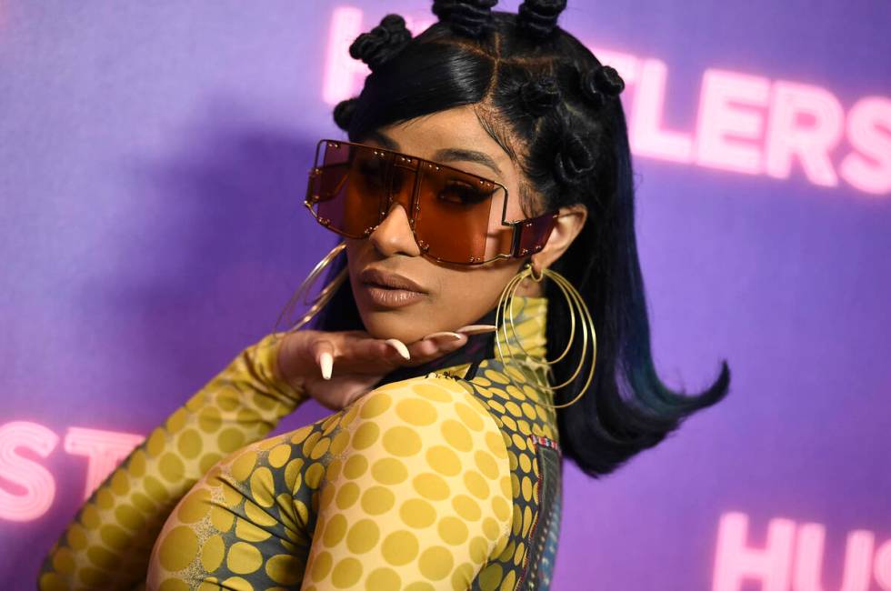 Cardi B arrives at a photo call for "Hustlers" on Aug. 25, 2019, in Beverly Hills, Calif. A fed ...