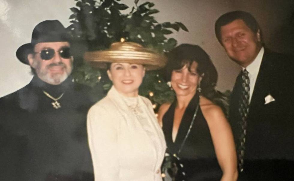 From left, Robert and Sheila Levy are seen with friends Marla and Tom Letizia in an undated pho ...