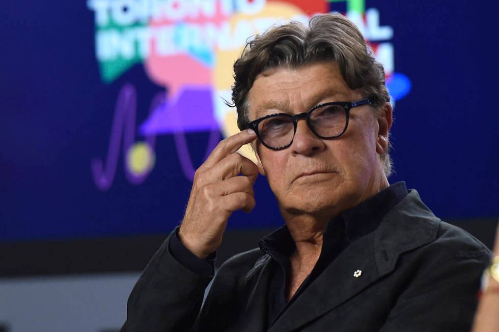 Robbie Robertson attends a press conference for "Once Were Brothers: Robbie Robertson and ...