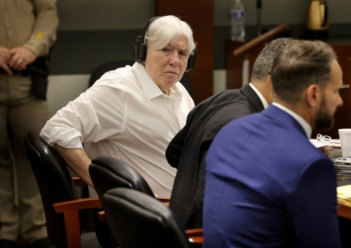 Thomas Randolph appears in court at the Regional Justice Center in Las Vegas on Friday, Aug. 11 ...